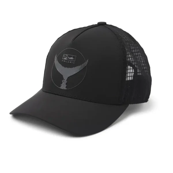 1202232003-BLK GORRA ECHO TAILS TRUCKER – COLOR NEGRO – PELAGIC