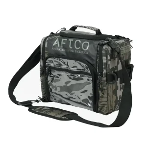 ATB35 MALETA TACKLE PARA PESCA – TAMAÑO 3500 – COLOR VERDE CAMO – AFTCO