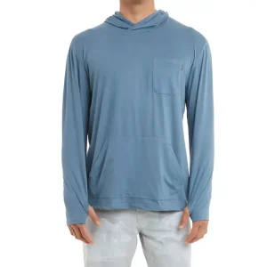 1015251014-PET PLAYERA CON CAPUCHA FRESSPOOL – COLOR PETROL – PELAGIC