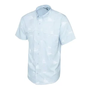 CAMISA DE MANGA CORTA PARA CABALLERO KEYS SPORTY – PELAGIC