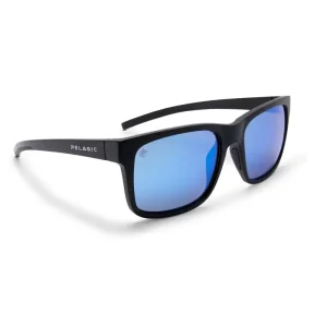 1501221004-MBBL LENTES DE SOL POLARIZADOS LATITUDE – ARMAZÓN NEGRO MATE – MICAS DE CRISTAL AZUL – PELAGIC