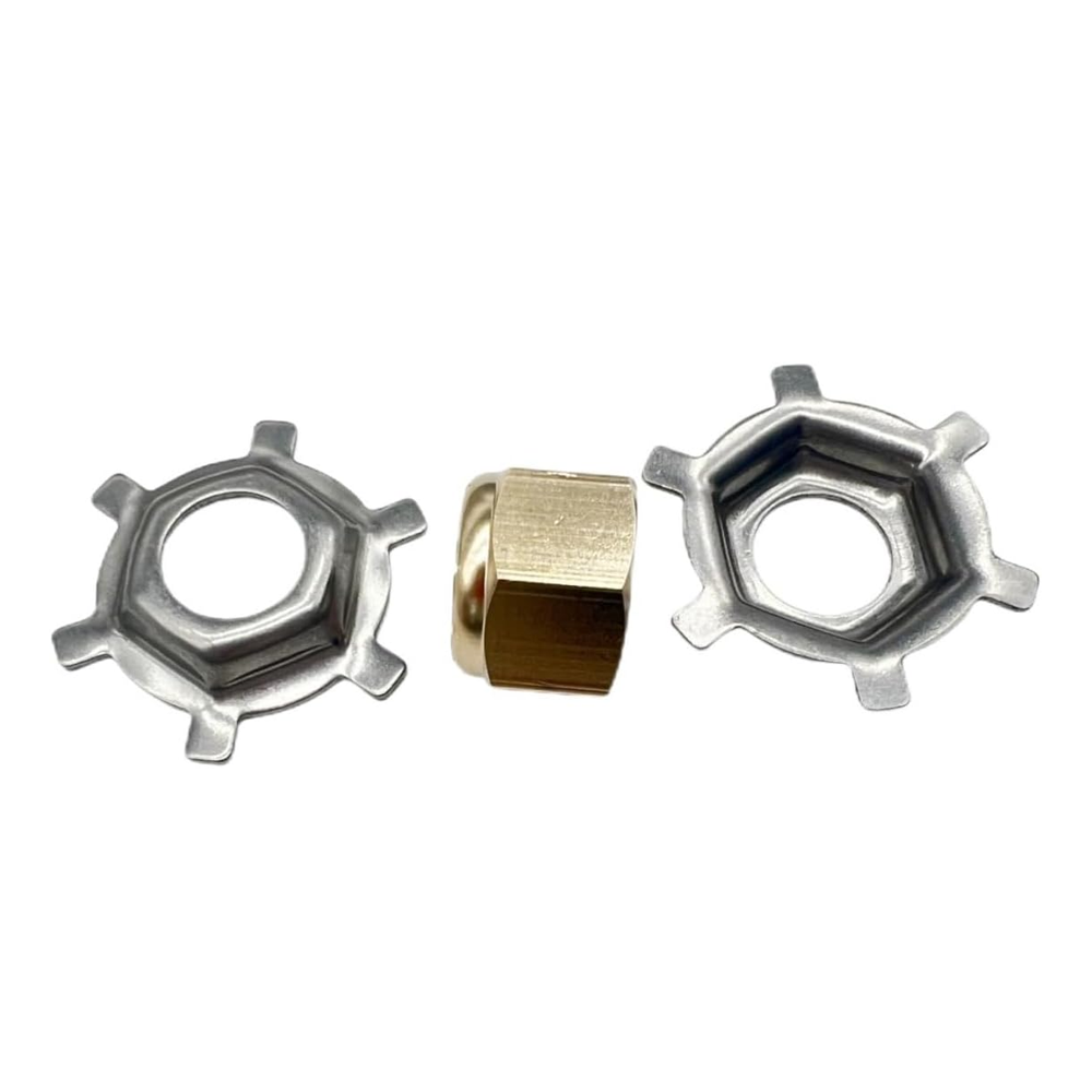 18-3736 TUERCA DE HÉLICE DE BRONCE PARA EJE DE 1 1/4" - SIERRA - Imagen 2