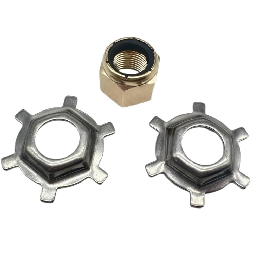 18-3736 TUERCA DE HÉLICE DE BRONCE PARA EJE DE 1 1/4" - SIERRA - Imagen 3