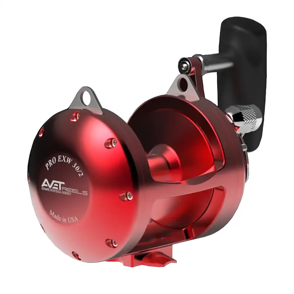 EXW30-2 CARRETE DE TROLEO – COLOR ROJO – AVET