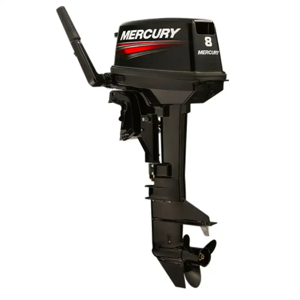 1008201EK Motor Fuera Borda 8MH – 2 Tiempos – Brazo de Maneral – Arranque manual – Pata corta 15” – Mercury