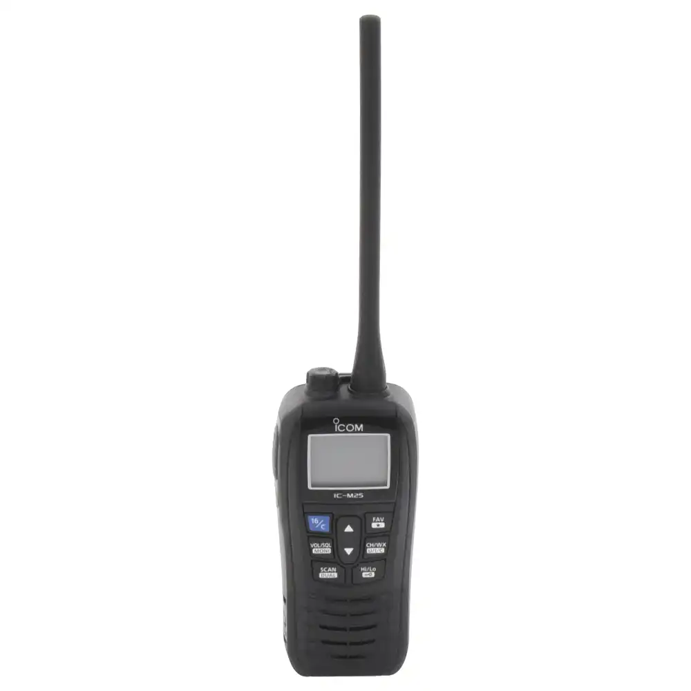 RADIO VHF MARINO PORTATIL ICM25BLK – ICOM