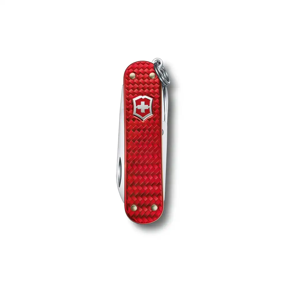0.6221.401G NAVAJA CLASSIC SD PRECIOUS ALOX – COLOR ROJO – VICTORINOX - Imagen 2