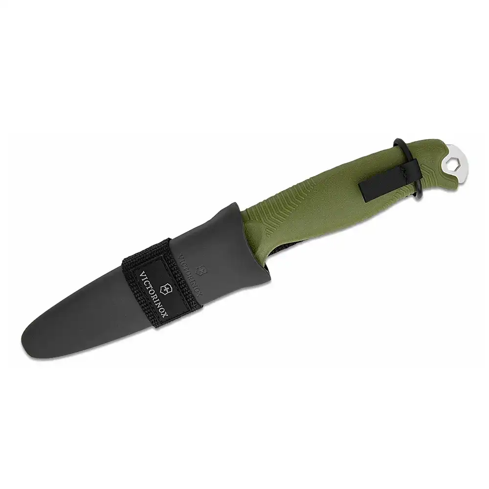 3.0902.4 CUCHILLO VENTURE - HOJA DE 10.5 CM – COLOR VERDE OLIVO – VICTORINOX - Imagen 3