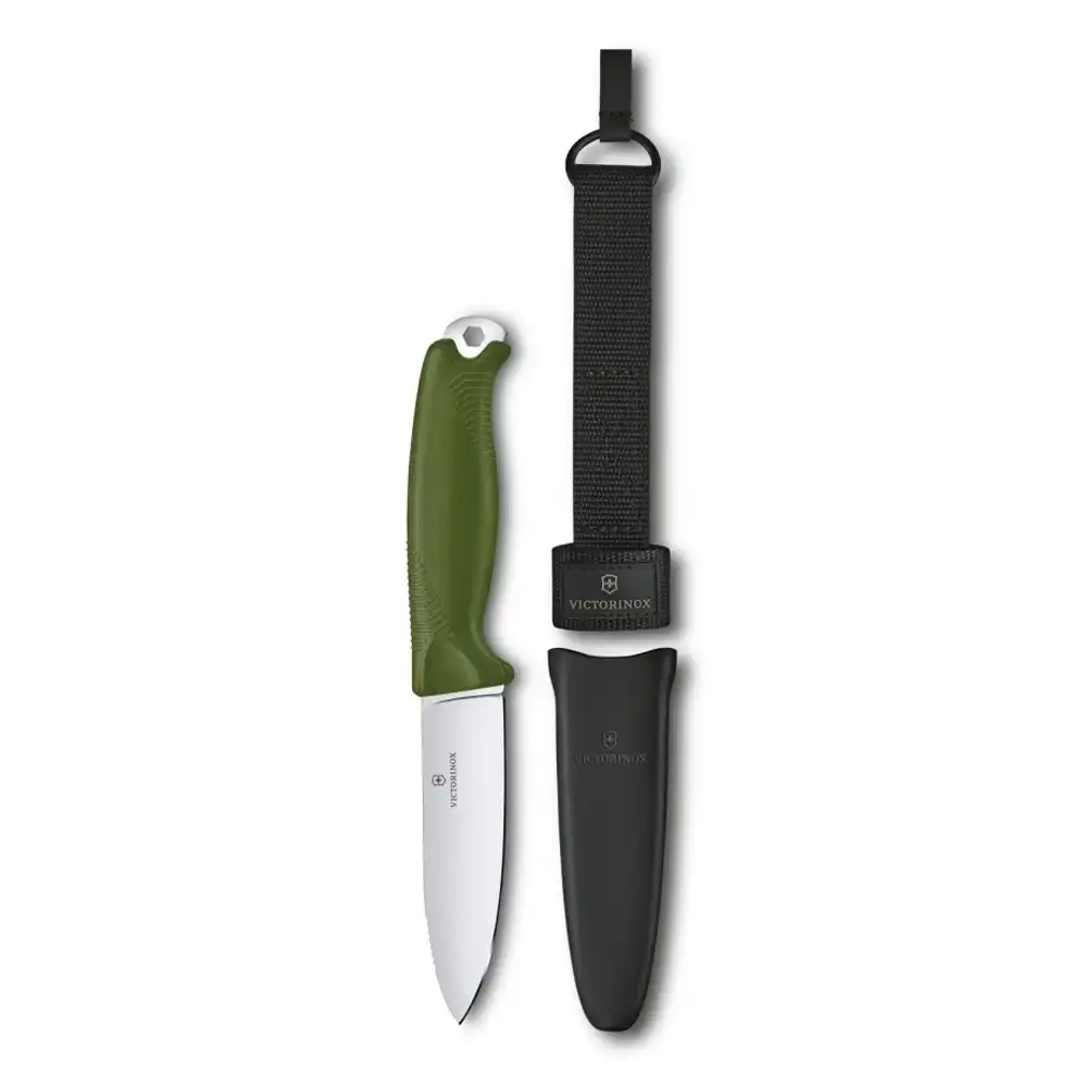 3.0902.4 CUCHILLO VENTURE - HOJA DE 10.5 CM – COLOR VERDE OLIVO – VICTORINOX