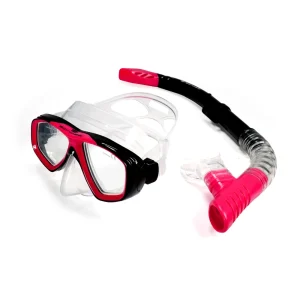 CS140040B Combo Venture Pro Para Adulto De Visor + Snorkel – Color Rosa - Bonassi