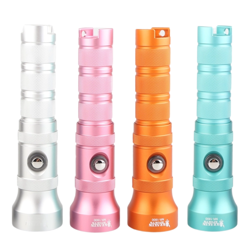 NR-1800 Lampara De Buceo – 1800 Lumens – Diferentes Colores – Kraken Sports