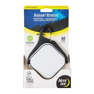 RRSLR-01-R3 LINTERNA SOLAR RADIANT REVOLVE – RECARGABLE – 90 LÚMENES – NITE IZE