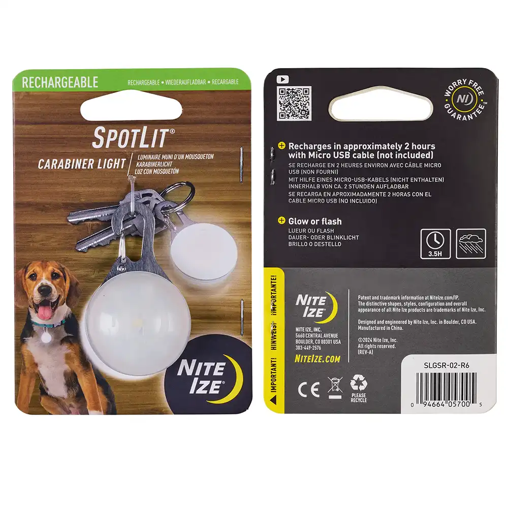 SLGSR-02-R6 LLAVERO LINTERNA SPOTLIT – RECARGABLE – NITE IZE - Imagen 2