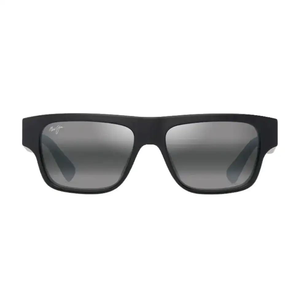 638-02 LENTES POLARIZADOS KŌKUA – MICA DE MAUIPURE COLOR GRIS NEUTRO – ARMAZÓN NEGRO MATE – MAUI JIM - Imagen 3