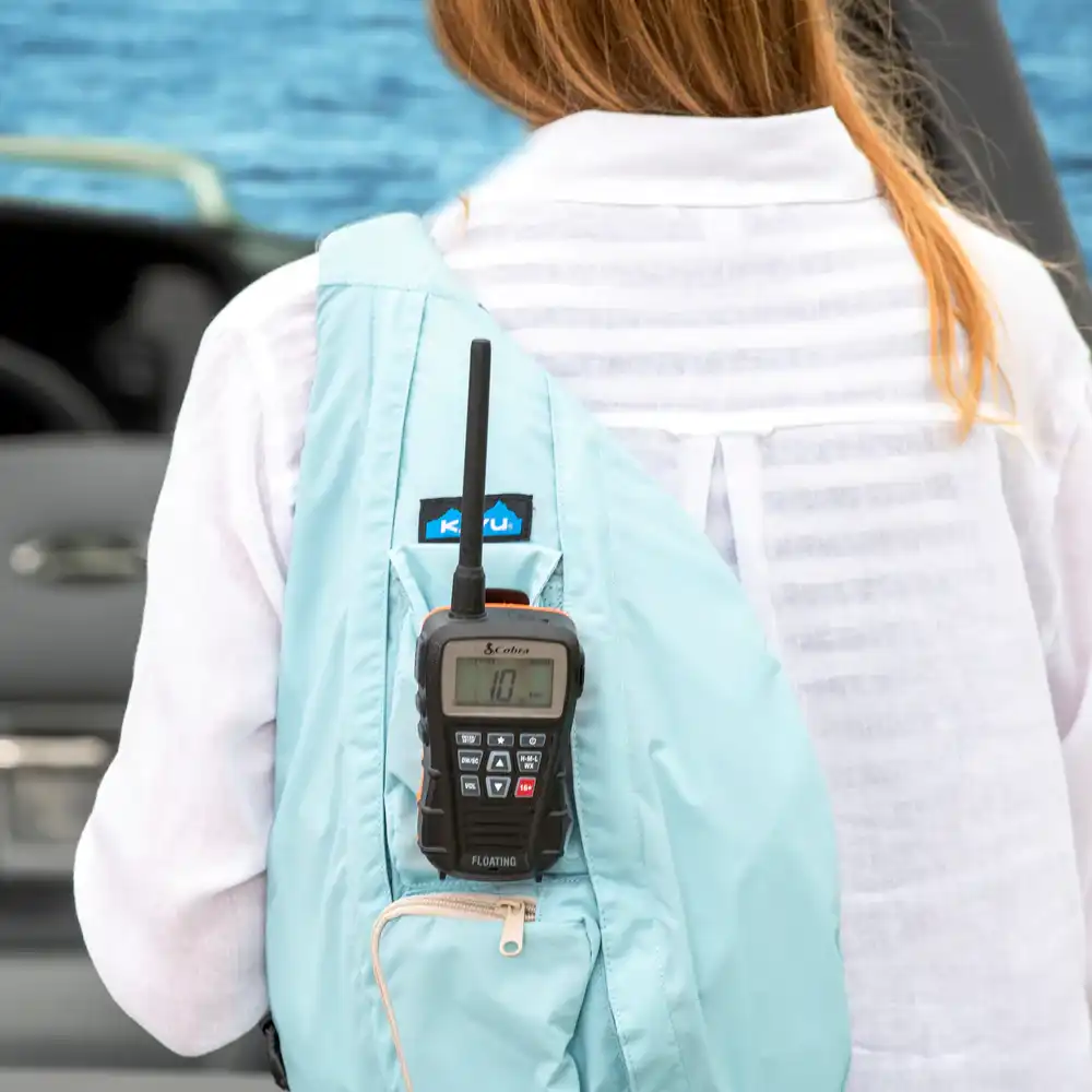 0190009-1 RADIO VHF MARINO PORTÁTIL BLUE BOUND 150 – COBRA - Imagen 3