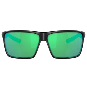 06S9018 901836 Lentes Polarizados Rincon – Mica de Cristal Color Verde Espejado 580 G – Armazón en Color Negro – Costa del Mar