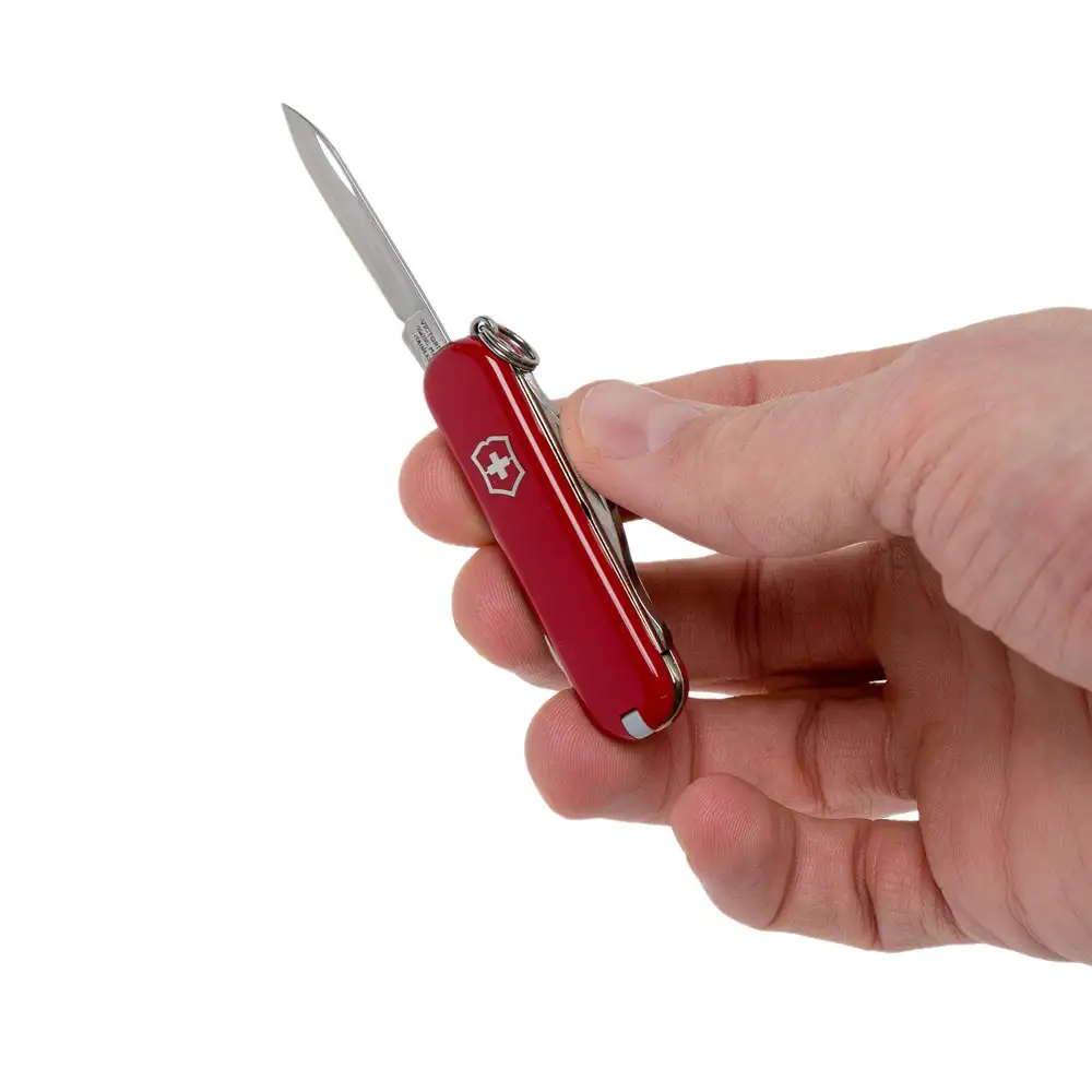 0.6163 MINI NAVAJA RALLY – COLOR ROJO – VICTORINOX - Imagen 2