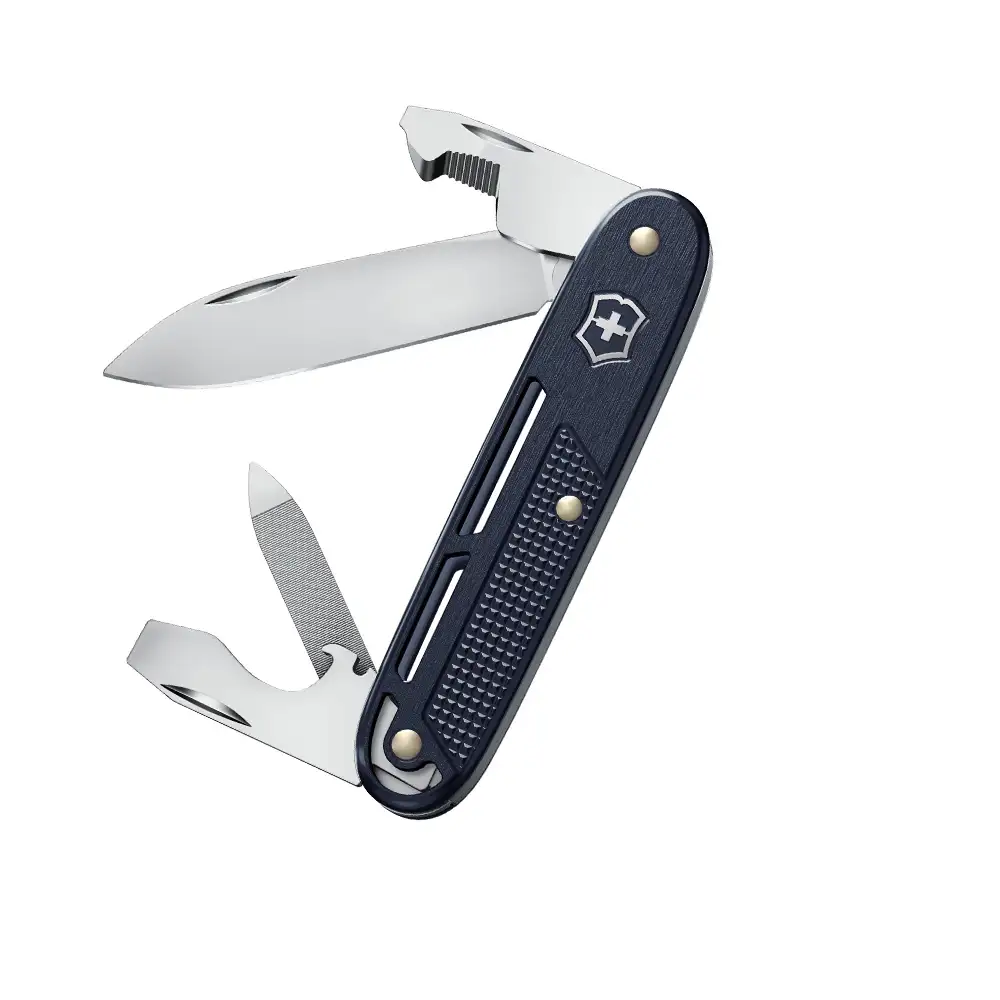 0.8216.22 NAVAJA SYNERGY ALOX – COLOR AZUL – VICTORINOX