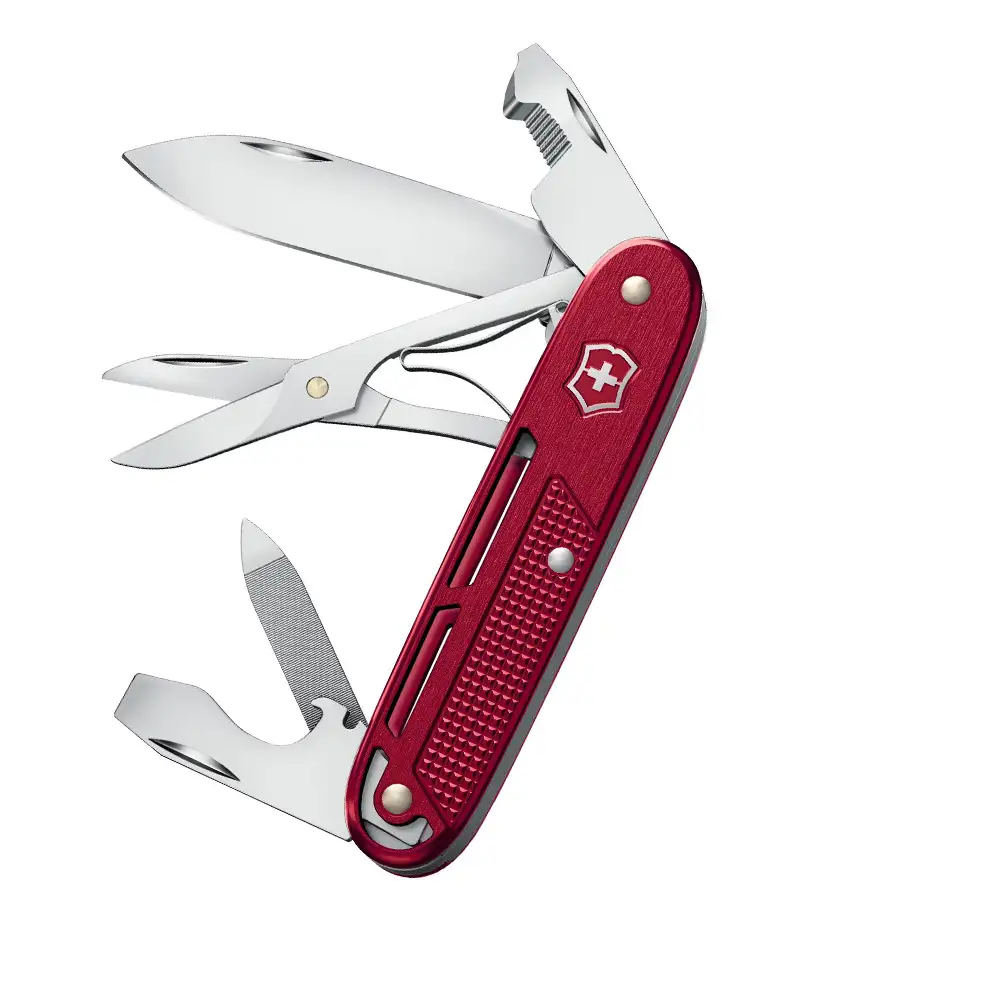 0.8226.20 NAVAJA SYNERGY X ALOX – COLOR ROJO – VICTORINOX