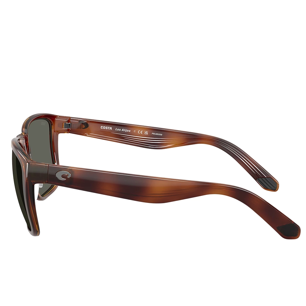 LENTES POLARIZADOS LOS ALIJOS – MICA DE CRISTAL COLOR GRIS – COSTA DEL MAR - Imagen 3