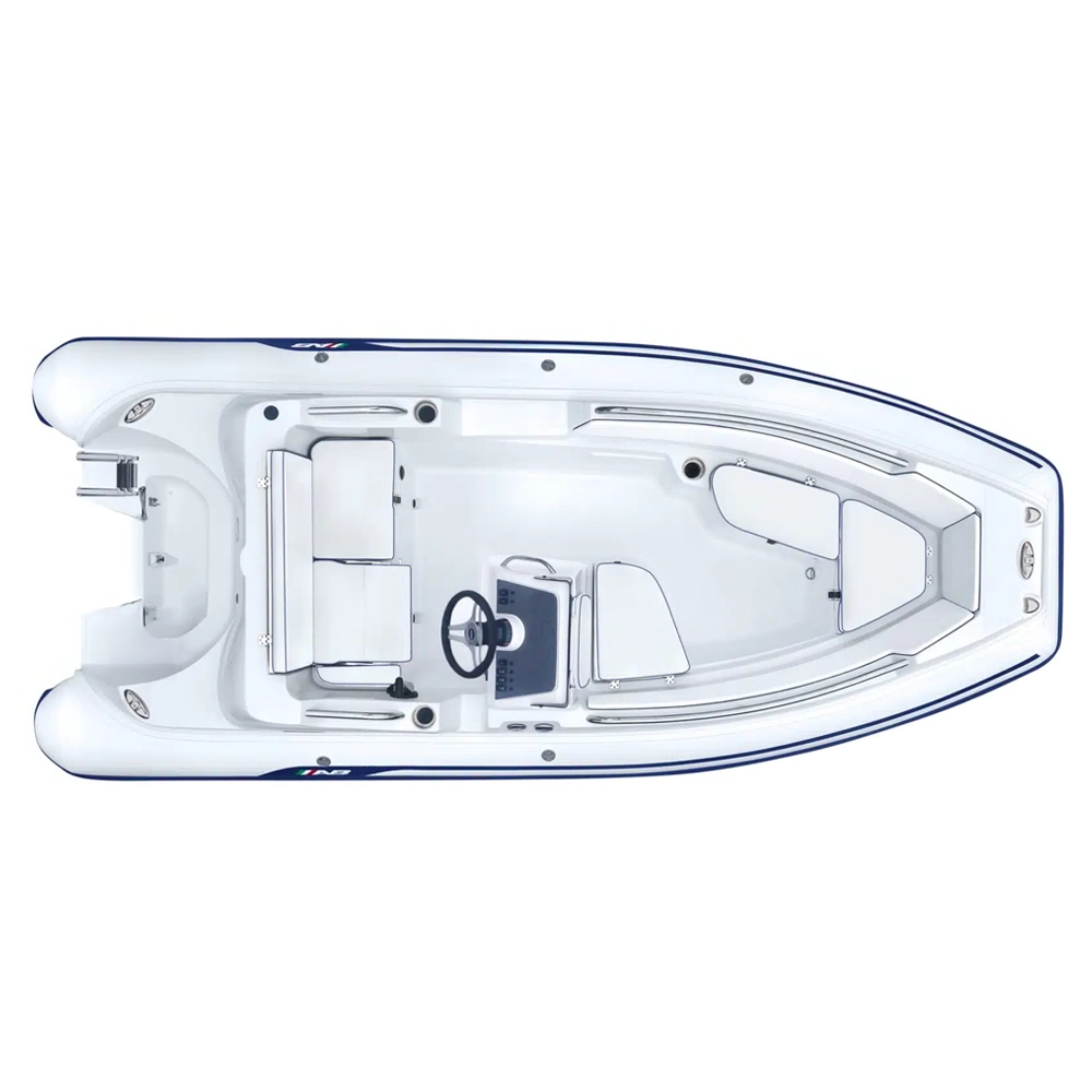 15 DLX Nautilus – Dingui Inflable – Casco De Fibra De Vidrio – AB Inflatables