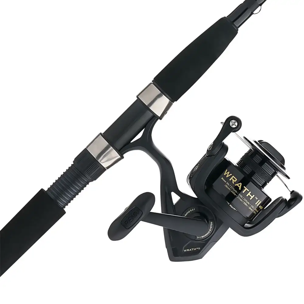 1594881 COMBO DE SPINNING WRATH® II - CAÑA DE 7’ – CARRETE 4000 – PENN