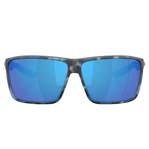 06S9121 91211364 Lentes Polarizados Rincon II – Mica de Cristal Color Azul Espejado 580 G – Armazón en Color Camuflaje para aguas profundas – Costa del Mar