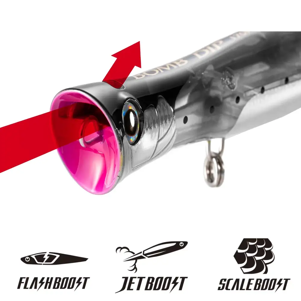 SEÑUELO POPPER OCEA BOMB DIP – 84 GR – 17 CM – SHIMANO - Imagen 2