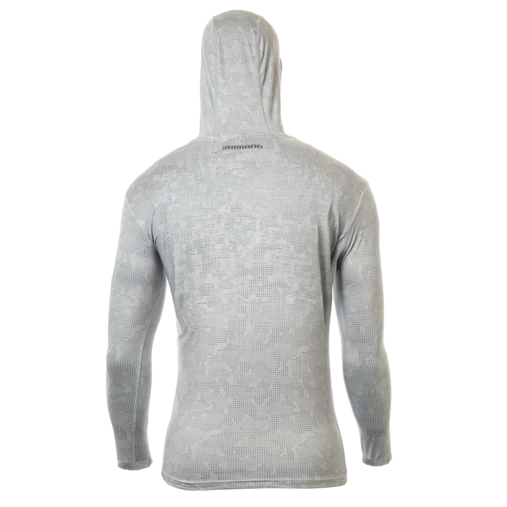 128083 Playera Con Gorro – Color Camo Gris Lisa – Varias Tallas – Shimano