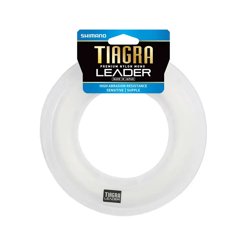 1470086 Líder de Nylon Tiagra – 100 lbs – 60 Mts – Color Claro – Shimano