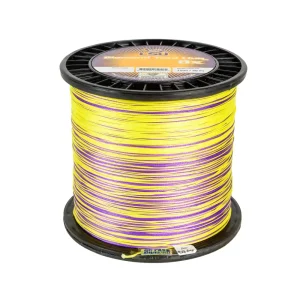 75805 LÍNEA TRENZADA DIAMOND GENERATION 3 – 8 HEBRAS – 30LBS – 1500 YDS – MORADO/AMARILLO – DIAMOND