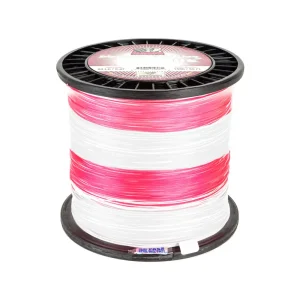 75805 LÍNEA TRENZADA DIAMOND GENERATION 3 – 8 HEBRAS – 50LBS – 1500 YDS – ROJO/BLANCO – DIAMOND