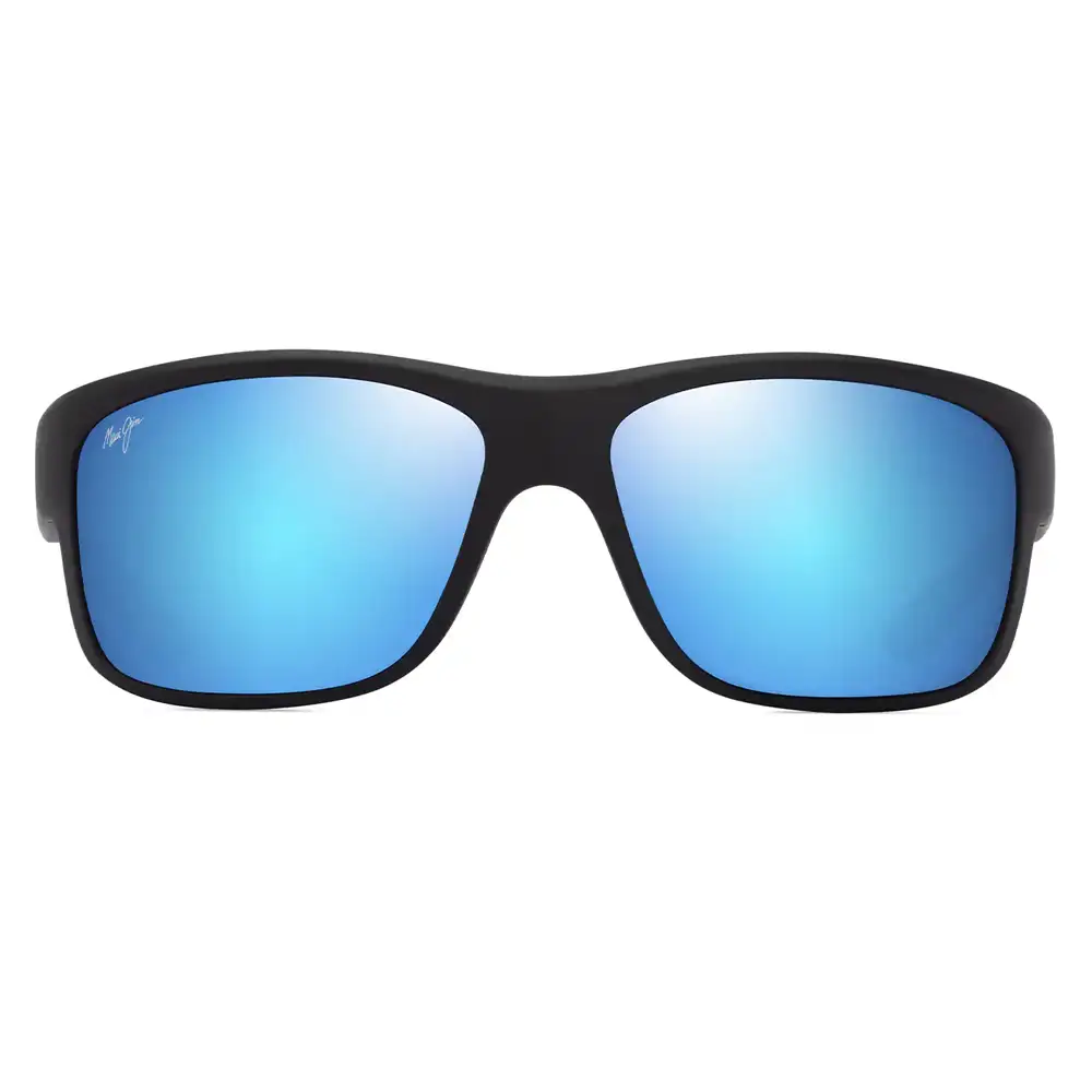 B815-02 LENTES POLARIZADOS SOUTHERN CROSS – MICA DE CRISTAL BLUE HAWAII – ARMAZÓN NEGRO/AZUL MATE – MAUI JIM - Imagen 2