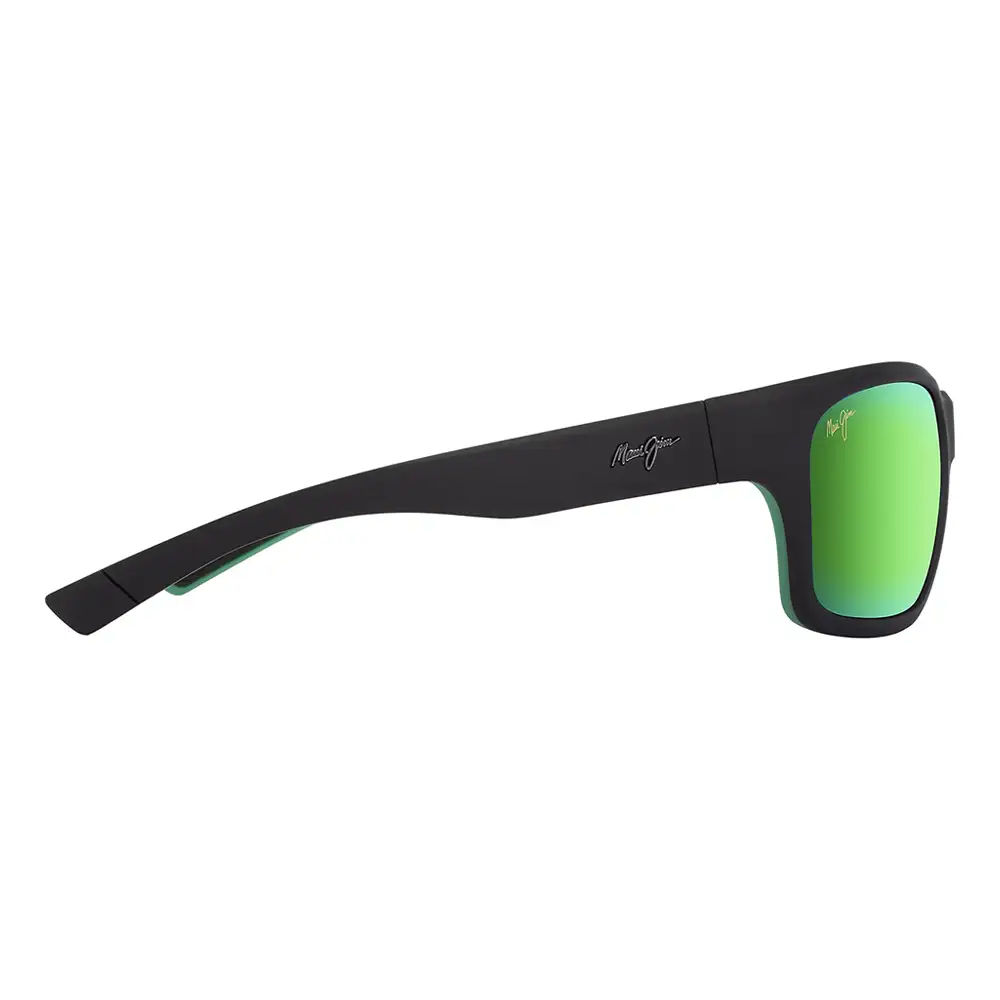 GM681-02A LENTES POLARIZADOS ‘ANO NUI – MICA DE VIDRIO SUPERFINO MAUIGREEN– ARMAZÓN NEGRO MATE – MAUI JIM - Imagen 3