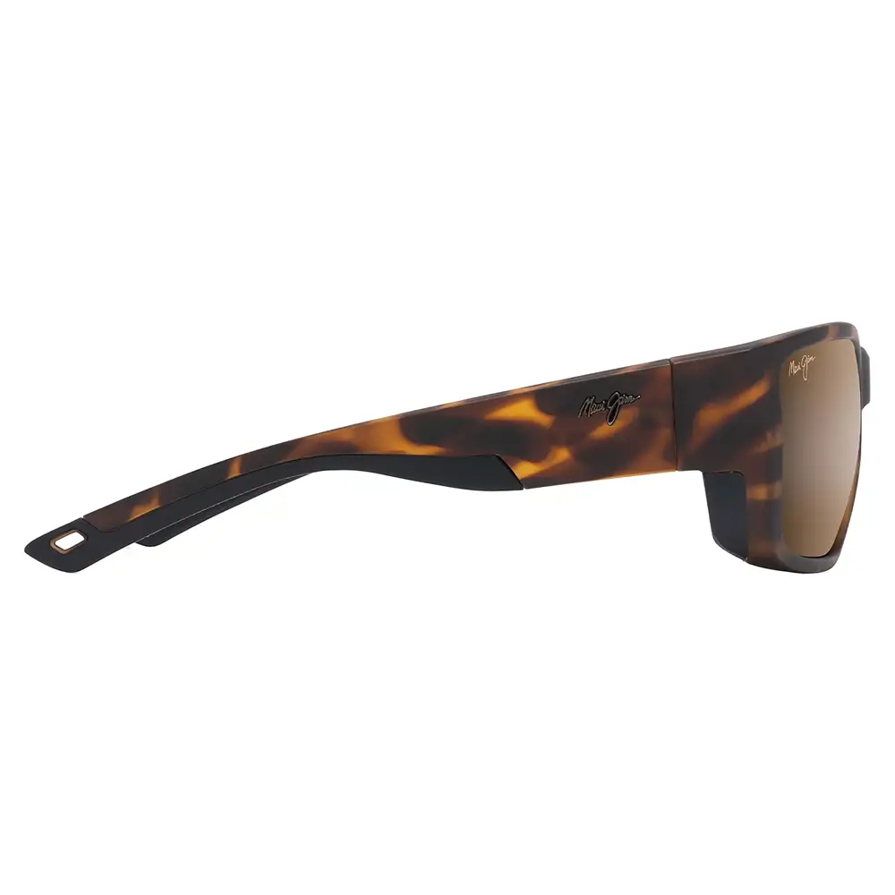 H896-10 LENTES POLARIZADOS AMBERJACK – MICA DE CRISTAL HCL BRONCE – ARMAZÓN CAREY MATE – MAUI JIM - Imagen 3