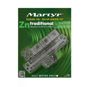CMSZ150350KITZ KIT DE ÁNODOS DE ZINC PARA SUZUKI 150-350 HP – MARTYR